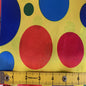 Large Polka Dots Satin Fabric