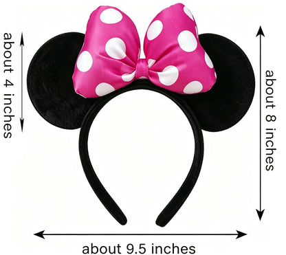1 Pcs Handmade Ears Headband, Minnie Ears