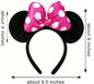 1 Pcs Handmade Ears Headband, Minnie Ears