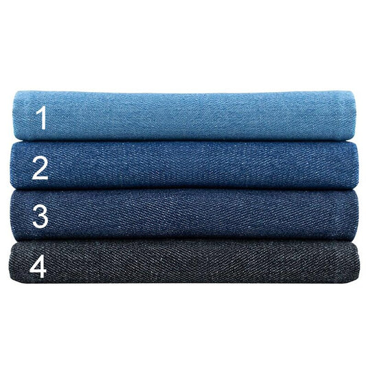 YYCRAFT Cotton Denim Fabric By the Yard-U Pick