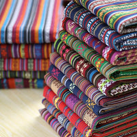 YYCRAFT Tibet Linen Blend Fabric By the Yard-U PICK