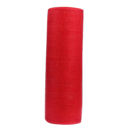 10Y Deco Poly No Metallic Foil Mesh 10"