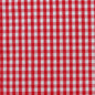Gingham Fabric by The Yard 57" Wide 100% Cotton (1 Yard,Red)