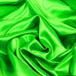 Satin Fabric by The Yard 58 Inches Wide (Neon Green,1 Yards)