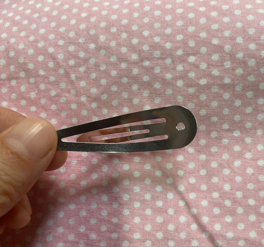 100 Snap Clips 30mm w/hole
