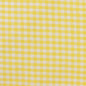 Gingham Fabric by The Yard 57" Wide 100% Cotton (1 Yard,Yellow)