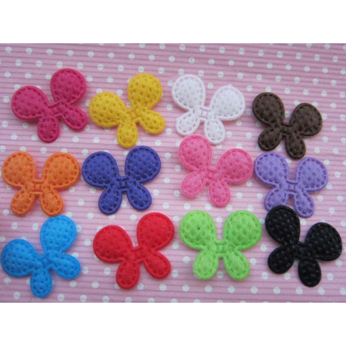 240 Padded Butterfly 3/4″-12 Colors