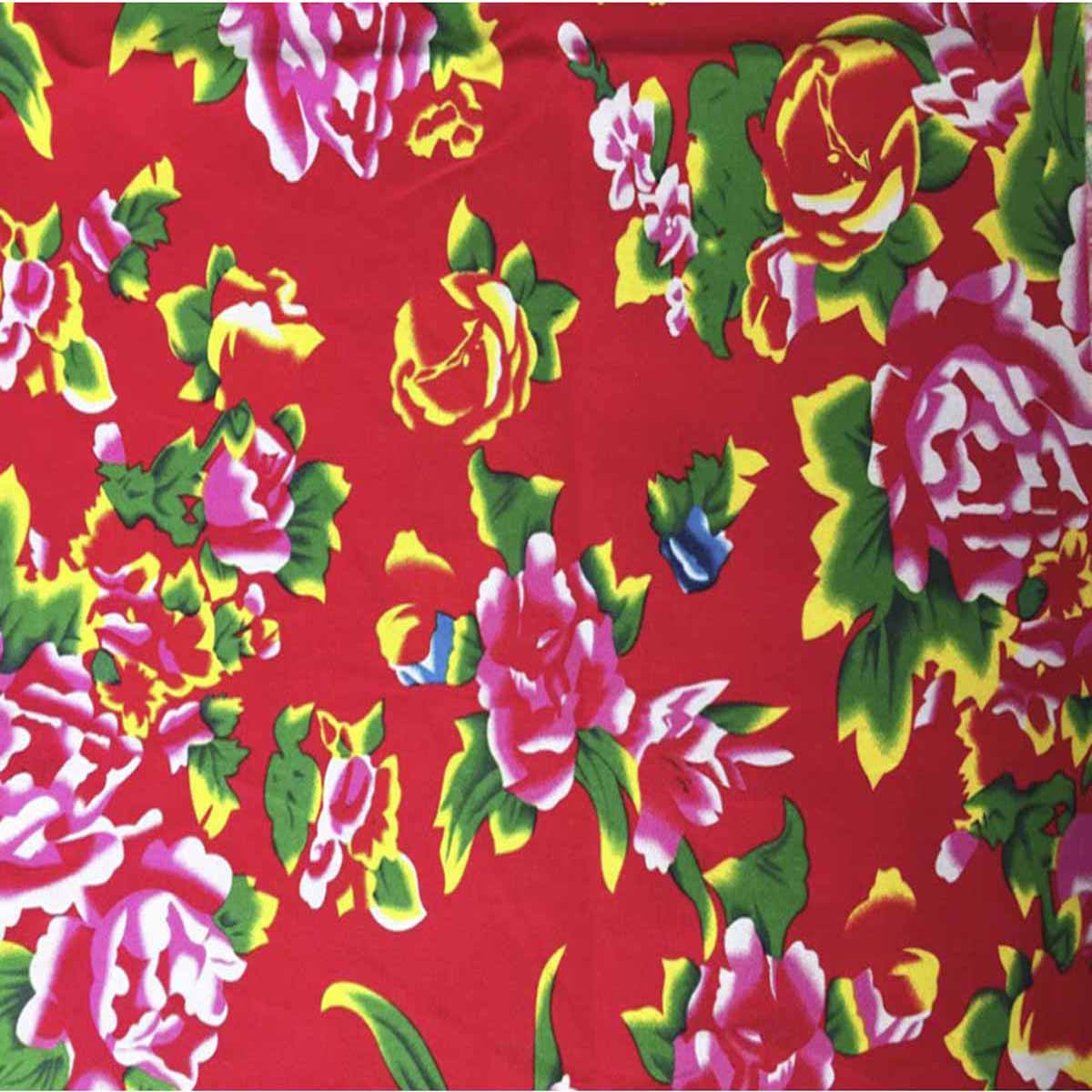 China Classic Ethnic Style Floral Fabric