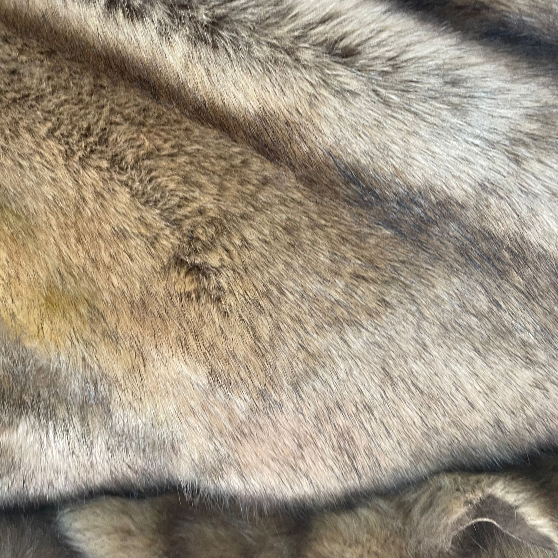 Thick Wolf Fur Fabric
